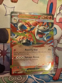 Pokemon TCG Mega Camerupt Ex 022/132 Double Rare Mega Evolution MINT/Near Mint - Image 1