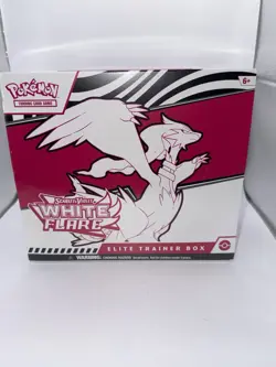 Pokemon Scarlet & Violet White Flare Elite Trainer Box Factory Sealed ETB - Image 1