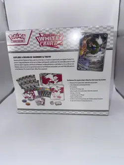 Pokemon Scarlet & Violet White Flare Elite Trainer Box Factory Sealed ETB - Image 3