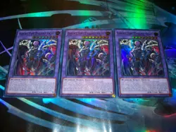 3x Gouki the Tyrant Ogre 1st Edition Super Rare DOOD-EN036 Yu-Gi-Oh! - Image 1