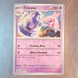 2023 Pokemon Scarlet Violet Paradox Rift Reverse HOLO Tinkaton Card 085/182 - Image 1