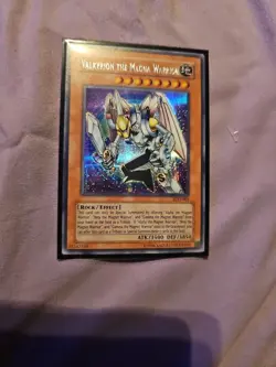 Yu-Gi-Oh! TCG Valkyrion the Magna Warrior SDD-001 Secret Rare Card - Image 1