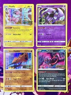Evolving Skies STAFF Prerelease Promos - Pokemon x4 Card Set 2021 RARE NM - Image 1