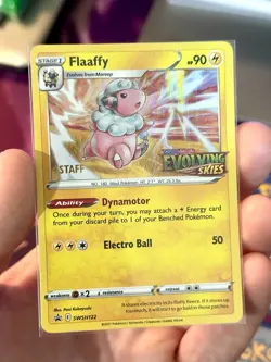 Evolving Skies STAFF Prerelease Promos - Pokemon x4 Card Set 2021 RARE NM - Image 3