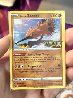 Evolving Skies STAFF Prerelease Promos - Pokemon x4 Card Set 2021 RARE NM - Image 5