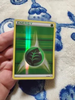 Pokemon Card Grass Energy 75/83 Generations Reverse Holo Light Play - Image 1