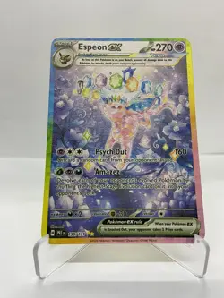 Espeon EX Gold Metal Pokemon Card-Collectible Gift Display！Christmas COOL - Image 1