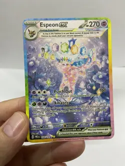 Espeon EX Gold Metal Pokemon Card-Collectible Gift Display！Christmas COOL - Image 5