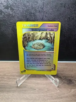 Underground Lake 141/144 Skyridge Reverse Holo Pokemon Card 2003 - Image 1