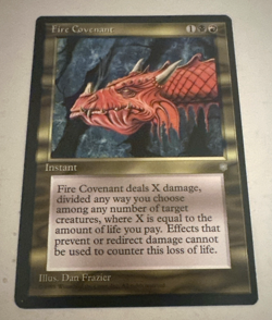 MTG * Fire Covenant NM Ice Age Regular SellbyCyn - Image 1