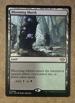 Blooming Marsh - Outlaws of Thunder Junction - NM MTG - Image 1