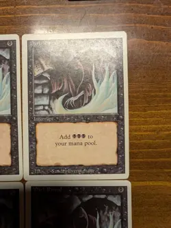 MTG Vintage Revised Edition Dark Ritual Card 4X Set - Image 3