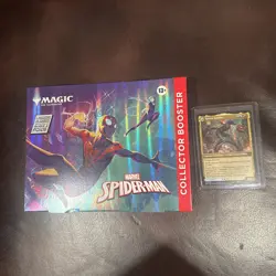 Magic: The Gathering MTG Marvel's Spider Man Collector Booster w/ Bonus Card - Image 1