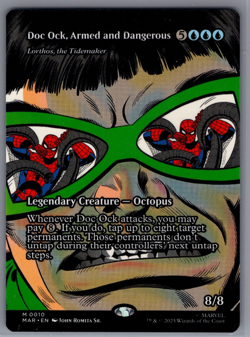 Doc Ock, Armed and Dangerous Borderless MTG Marvel's Spider-Man Non-Foil - Image 1