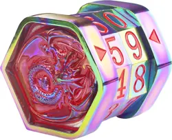 Metal MTG Life Counter Magic Cards Wheel Health Colorful_red - Image 1