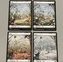 Magic: The Gathering MTG Bloom Barrow Full Art Land All Types 1 Each Japanese - Image 2