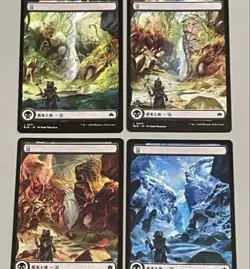 Magic: The Gathering MTG Bloom Barrow Full Art Land All Types 1 Each Japanese - Image 4