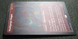 Magic: The Gathering MTG Domestic World Eating Dragon Borderless English Foil - Image 2