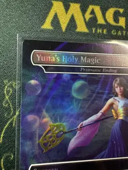 Magic: The Gathering MTG English Foil Yuna S Holy Magic The End Of Rainbow Color - Image 3