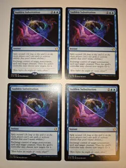 Magic: The Gathering MTG Rare 4-Case English Sudden Replacement Legacy - Image 1