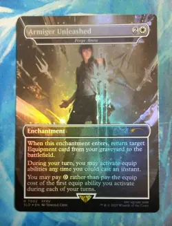 Magic: The Gathering MTG True Phantom Sword/Reforged Sld Borderless English Foil - Image 2