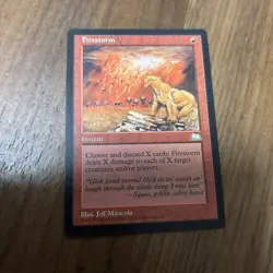 Magic: The Gathering MTG Firestorm Wth Red R - Image 1