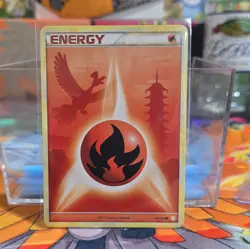 Ho-oh Fire Energy 89/95 Pokemon: Call of Legends REVERSE HOLO 2011 - Image 1