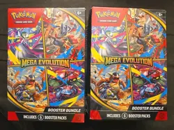 2x Pokemon Mega Evolution Booster Bundles - Hard To Find! - Image 1