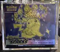 Scarlet & Violet Surging Sparks Pokemon Center Elite Trainer Box Sealed - Image 1