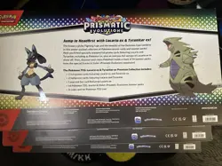 3x Pokemon Prismatic Evolutions Lucario/ Tyranitar Premium Collection SAM'S CLUB - Image 2