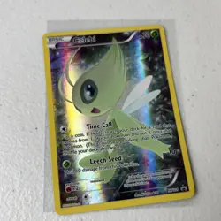 Celebi - XY111 Black Star Promo Full Art Pokemon - NM - Image 2