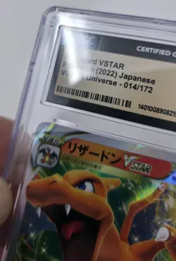 CGC PRISTINE 10 Charizard VSTAR 014/172 Pokemon V Star Universe Japanese - Image 3