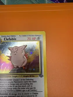 Pokemon TCG Clefable 01/64 Jungle Holo Unlimited LP Free Shipping - Image 5