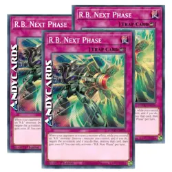 R.B. NEXT PHASE 3x • (Prossima Fase R.B.) • Comune • DOOD EN096 • 1Ed • Yugioh! - Image 1