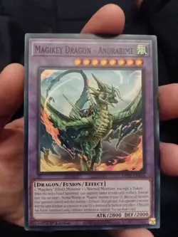YuGiOh Magikey Dragon - Andrabime MP22-EN144 1st Edition Common - Image 1