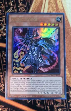 K9 - 04 Noroi DOOD-EN025 - Ultra Rare 1st Ed Mint Yugioh Doom Of Dimensions - Image 1