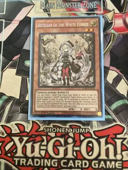 Astellar Of The White Forest Secret Rare 1st Edition INFO-EN014 Yugioh - Image 1