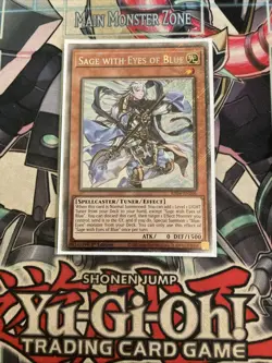 Sage With Eyes Of Blue Platinum Secret Rare RA04-EN266 Yugioh Blue-Eyes White - Image 1