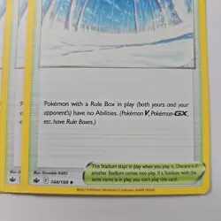 Path to The Peak 148/198 - Chilling Reign - Pokemon Trainer Card Set x4 Playset - Image 2