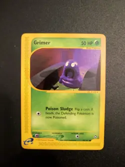 Pokemon Card - Grimer 79/147 Aquapolis - Eng - Nm - Image 1