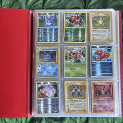 Vintage Pokemon Trading Card & Topps Lot - Holos Rares WOTC - Image 1