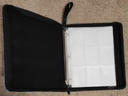 Pokemon Charizard & Blastoise Card Binder TCG 9 Pockets 50 Sleeves Holds 400 New - Image 3
