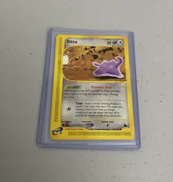 Pokemon 2003 Ditto Skyridge 51/144 Regular Non-Holo Common Card Vintage NM Mint - Image 1