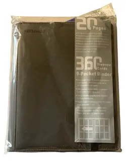 Henwei 9-Pocket Card Binder - 20 Pages, 360 Sleeved Card Capacity - Image 2