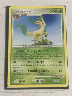 MP Leafeon 45/111 Rising Rivals Regular Pokemon card English - Image 1