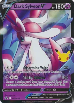 Dark Sylveon V - SWSH134 SWSH: Sword & Shield Promo Cards LP-NM Pokemon TCG - Image 1