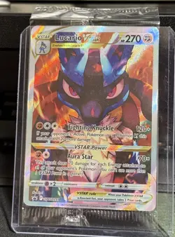 Lucario VSTAR SWSH291 SWSH: Sword & Shield Promo Cards Holo - Sealed - Image 3