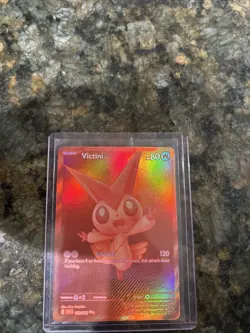 Pokemon TCG Black Bolt White Flare Red Victini BWR 171/086-ENGLISH Card - Image 1