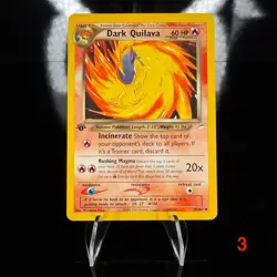 Dark Quilava 1st Edition #39/105 (Near Mint) Neo Destiny Pokemon Card - Image 1
