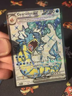 Pokemon Cards Gyarados ex 225/198 Secret Rare Scarlet & Violet Base - (NM) - Image 2